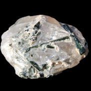 Green Tourmaline crystals on Clear Quartz from Skardu, Pakistan 70g Rocks and Things