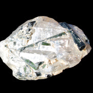 Green Tourmaline crystals on Clear Quartz from Skardu, Pakistan 70g Rocks and Things