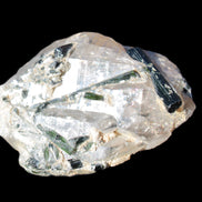 Green Tourmaline crystals on Clear Quartz from Skardu, Pakistan 70g Rocks and Things