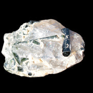 Green Tourmaline crystals on Clear Quartz from Skardu, Pakistan 70g Rocks and Things