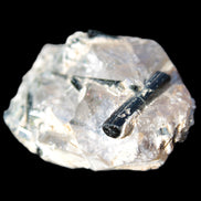 Green Tourmaline crystals on Clear Quartz from Skardu, Pakistan 70g Rocks and Things