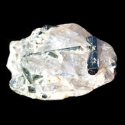 Green Tourmaline crystals on Clear Quartz from Skardu, Pakistan 70g Rocks and Things