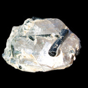 Green Tourmaline crystals on Clear Quartz from Skardu, Pakistan 70g Rocks and Things