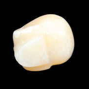 Lemon Calcite skull 33*46*37mm 94g - Rocks and Things Store