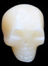 Lemon Calcite skull 33*46*37mm 94g in sunlight - Rocks and Things Store