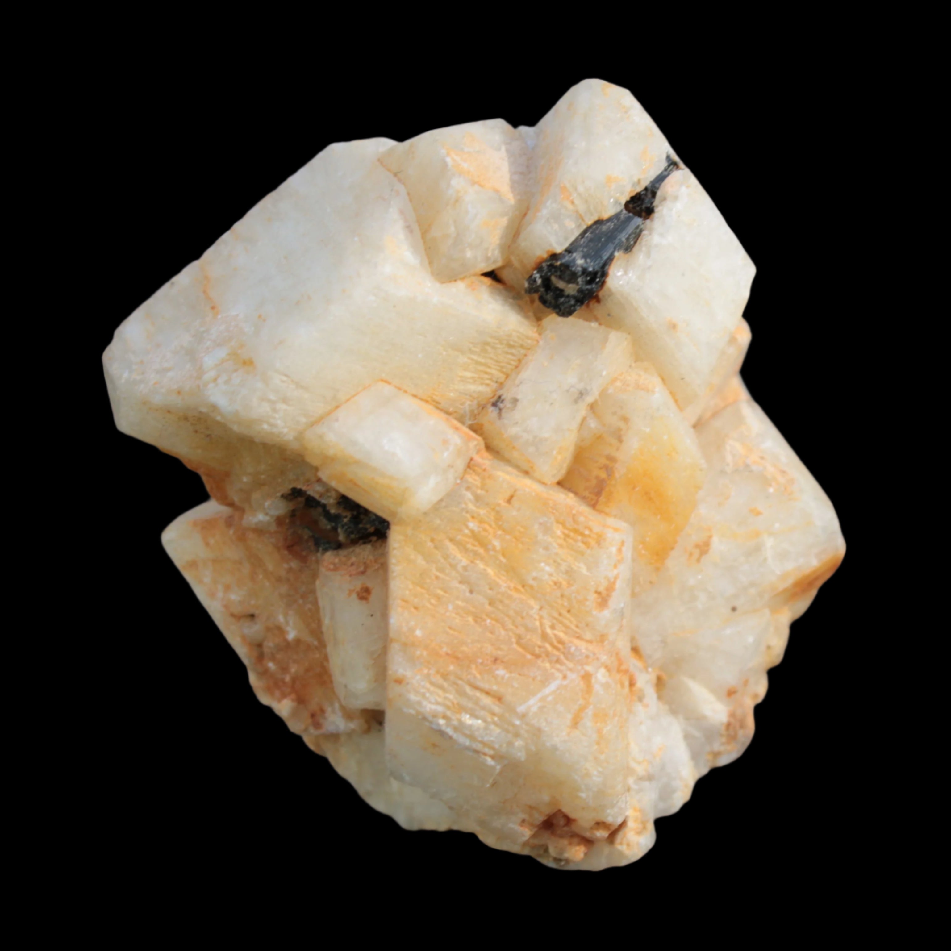 Aquamarine with Tourmaline and Muscovite in matrix from Afghanistan 353.6ct 70.7g in sunshine - Rocks and Things Store