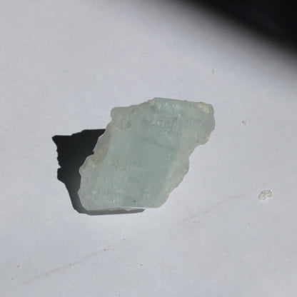 Blue Aquamarine crystal from Afghanistan 14g