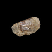 Pink Tourmaline rainbows gemstone in matrix from Afghanistan 31.0ct 6.2g in sunshine - Rocks and Things Store