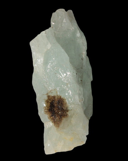 Blue Aquamarine crystal with brown hair Mica from Afghanistan 19.4g in sunshine - Rocks and Things Store
