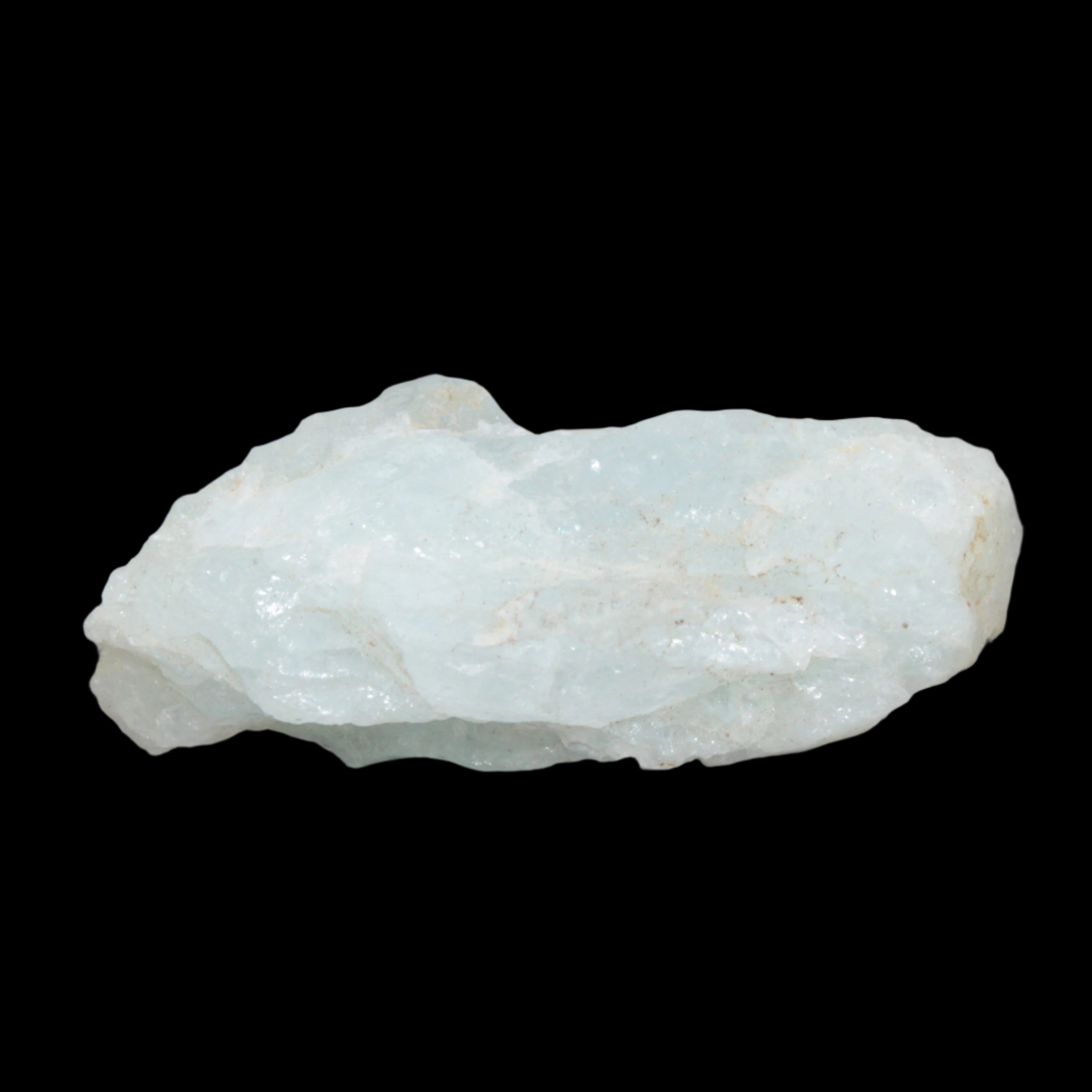 Blue Aquamarine crystal with brown hair Mica from Afghanistan 19.4g in sunshine - Rocks and Things Store