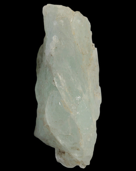 Blue Aquamarine crystal with brown hair Mica from Afghanistan 19.4g in sunshine - Rocks and Things Store