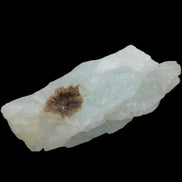 Blue Aquamarine crystal with brown hair Mica from Afghanistan 19.4g in sunshine - Rocks and Things Store