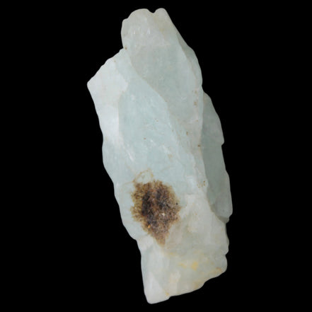 Blue Aquamarine crystal with brown hair Mica from Afghanistan 19.4g in sunshine - Rocks and Things Store