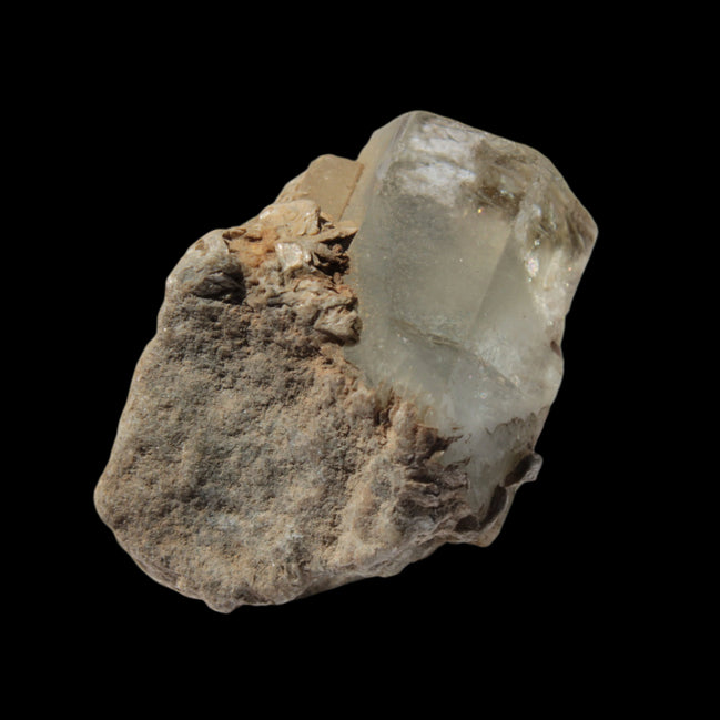 Aquamarine terminated crystals on Muscovite matrix from Afghanistan 145.9ct  29.2g - Rocks and Things Store