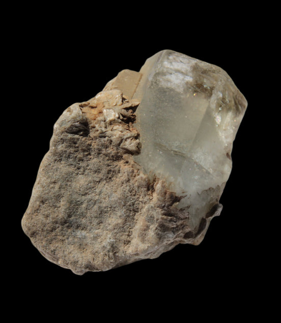 Aquamarine terminated crystals on Muscovite matrix from Afghanistan 145.9ct  29.2g - Rocks and Things Store