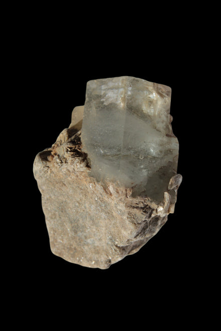 Aquamarine terminated crystals on Muscovite matrix from Afghanistan 145.9ct  29.2g - Rocks and Things Store