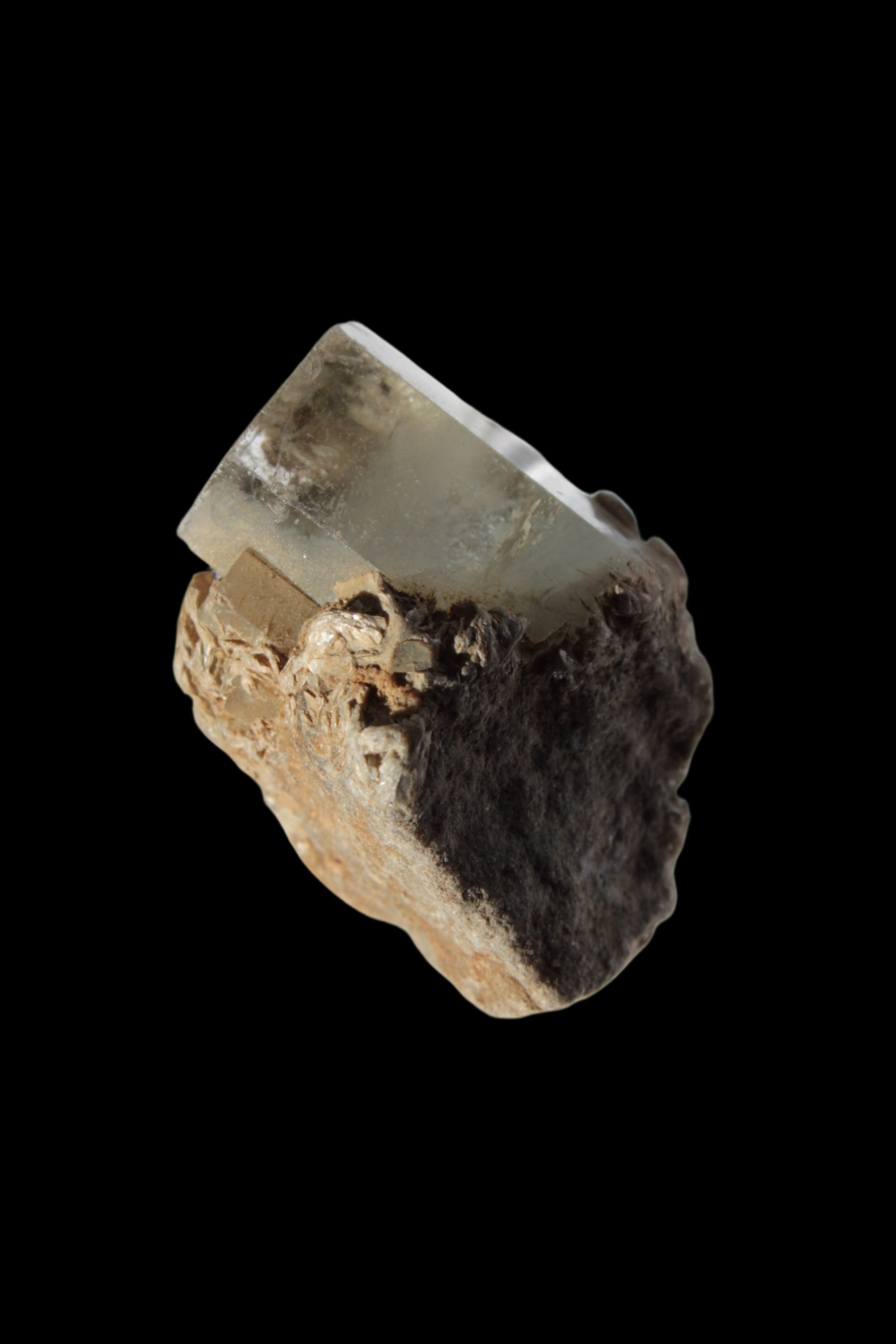 Aquamarine terminated crystals on Muscovite matrix from Afghanistan 145.9ct  29.2g - Rocks and Things Store