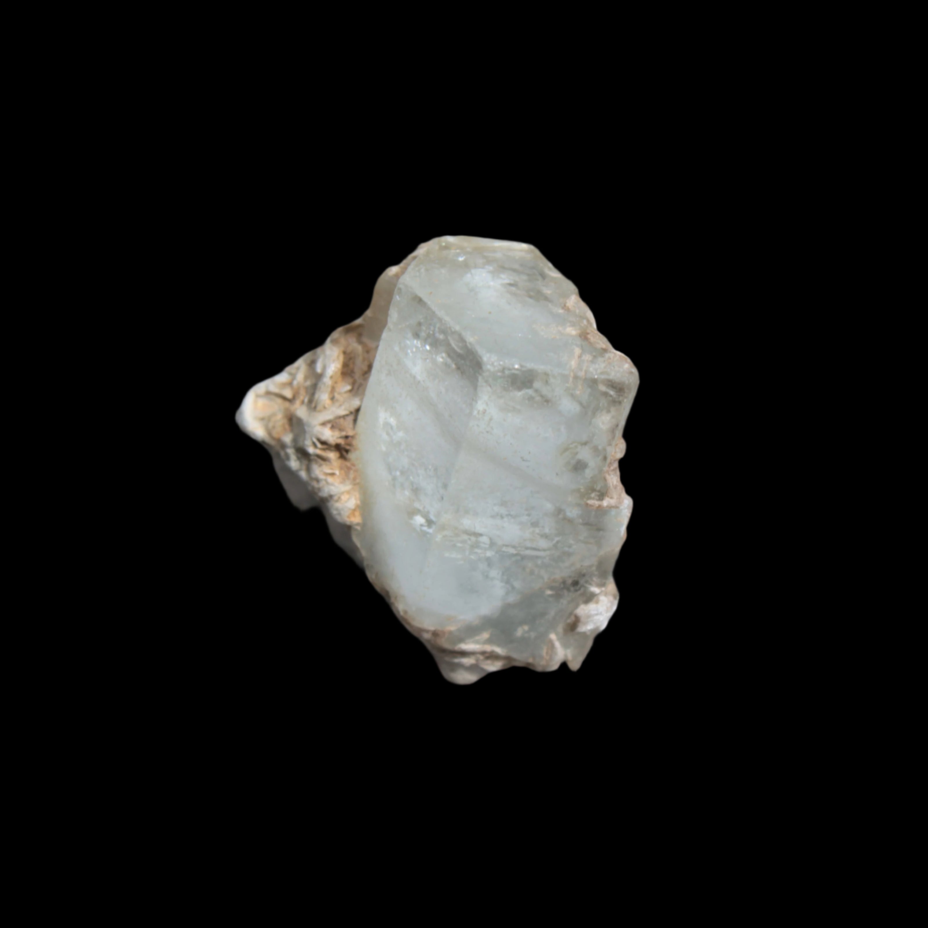Aquamarine terminated crystals on Muscovite matrix from Afghanistan 145.9ct  29.2g - Rocks and Things Store