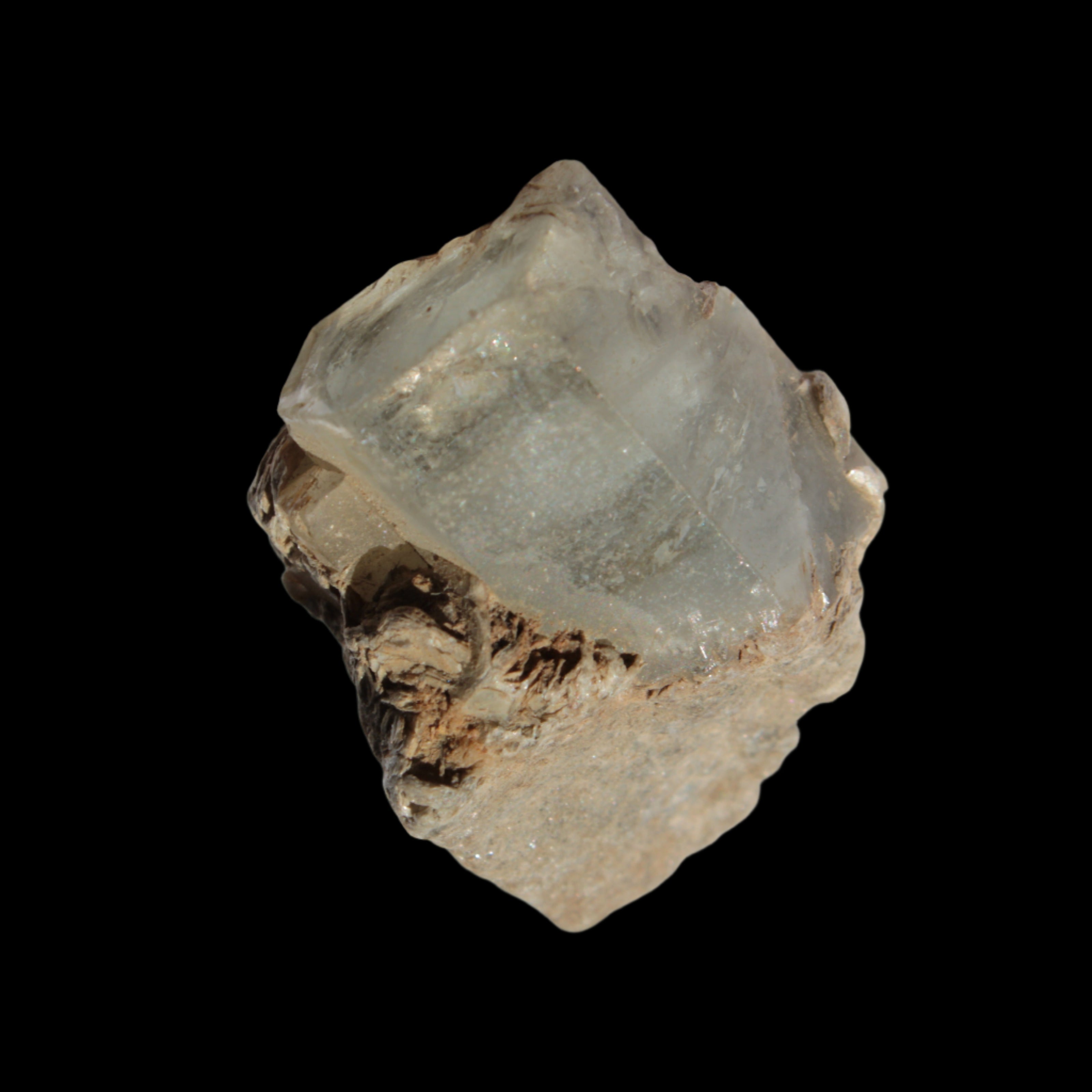Aquamarine terminated crystals on Muscovite matrix from Afghanistan 145.9ct  29.2g - Rocks and Things Store