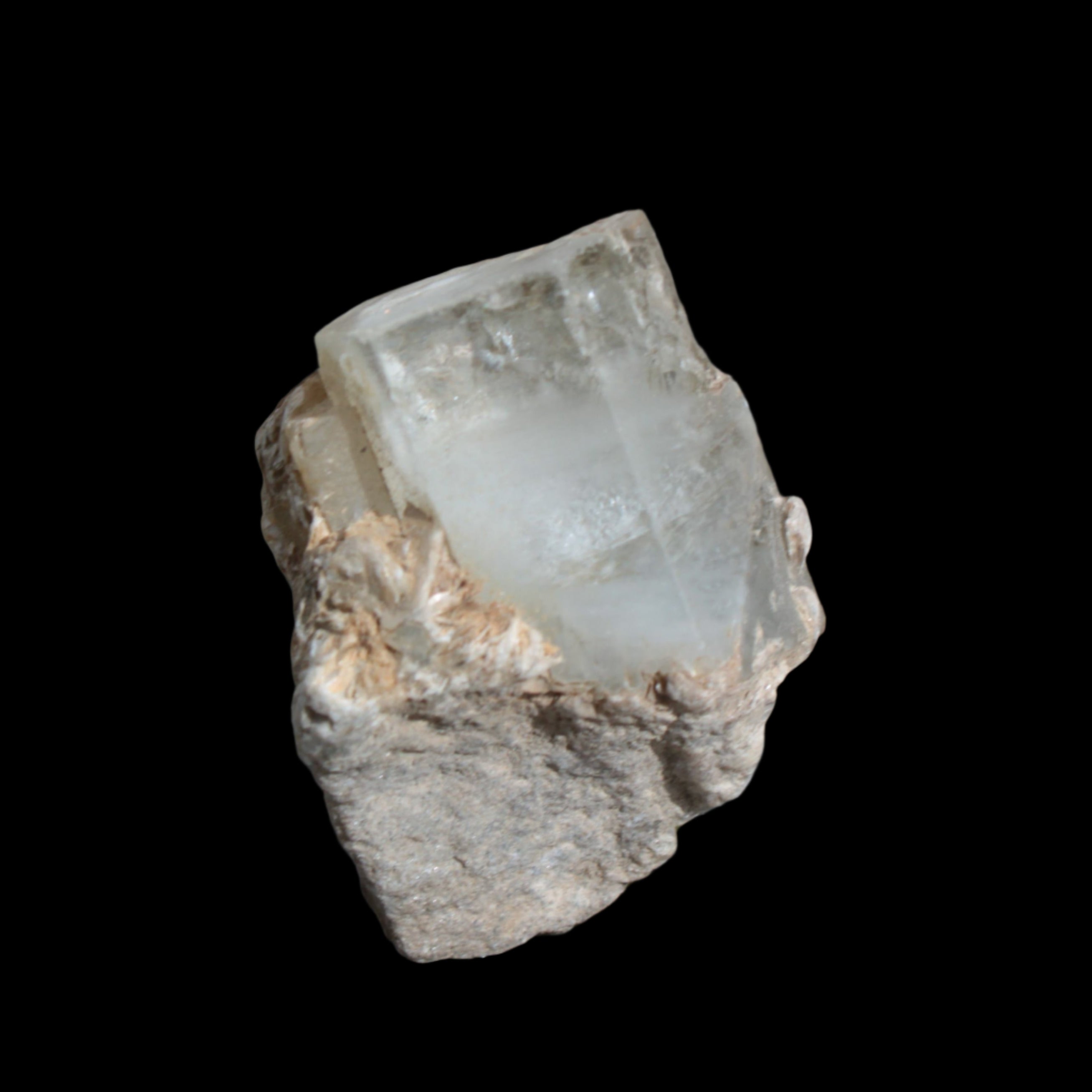 Aquamarine terminated crystals on Muscovite matrix from Afghanistan 145.9ct  29.2g - Rocks and Things Store