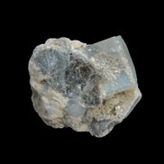 Blue Aquamarine terminated crystals in mica from Afghanistan 29.2g - Rocks and Things Store