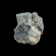 Blue Aquamarine terminated crystals in mica from Afghanistan 29.2g - Rocks and Things Store