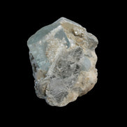 Blue Aquamarine terminated crystals in mica from Afghanistan 29.2g - Rocks and Things Store