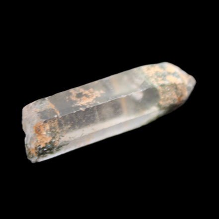 Quartz Lemurian crystal with Chlorite green phantom 52.1ct 10.4g in sunlight - Rocks and Things Store
