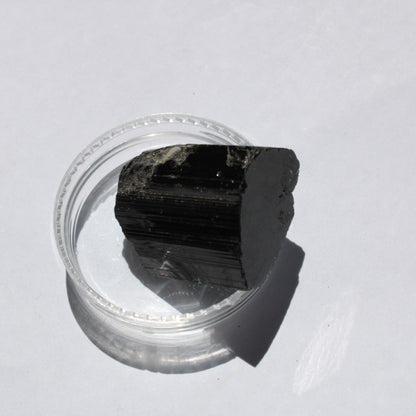 Dark Green Aegirine terminated crystal from Skardu, Pakistan 20.3g