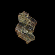Olive Green with Golden Yellow Tourmaline columnar cluster from Skardu, Pakistan 3g - Rocks and Things Store