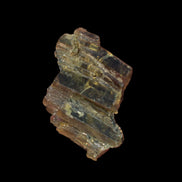 Olive Green with Golden Yellow Tourmaline columnar cluster from Skardu, Pakistan 3g - Rocks and Things Store