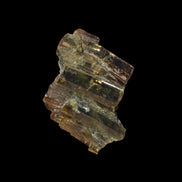 Olive Green with Golden Yellow Tourmaline columnar cluster from Skardu, Pakistan 3g - Rocks and Things Store