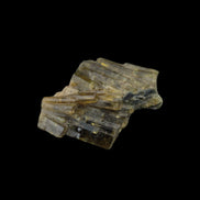 Olive Green with Golden Yellow Tourmaline columnar cluster from Skardu, Pakistan 3g - Rocks and Things Store