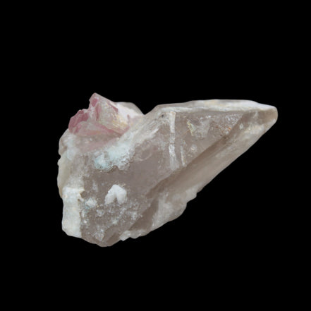 Pink Tourmaline on Smoky Quartz crystal from Afghanistan 112.8ct 22.56g - Rocks and Things Store