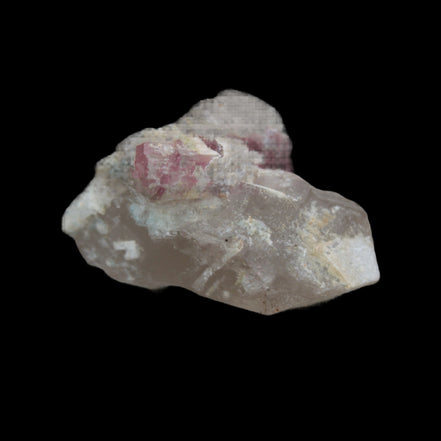 Pink Tourmaline on Smoky Quartz crystal from Afghanistan 112.8ct 22.56g - Rocks and Things Store