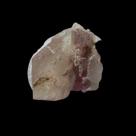 Pink Tourmaline on Smoky Quartz crystal from Afghanistan 112.8ct 22.56g Rocks and Things