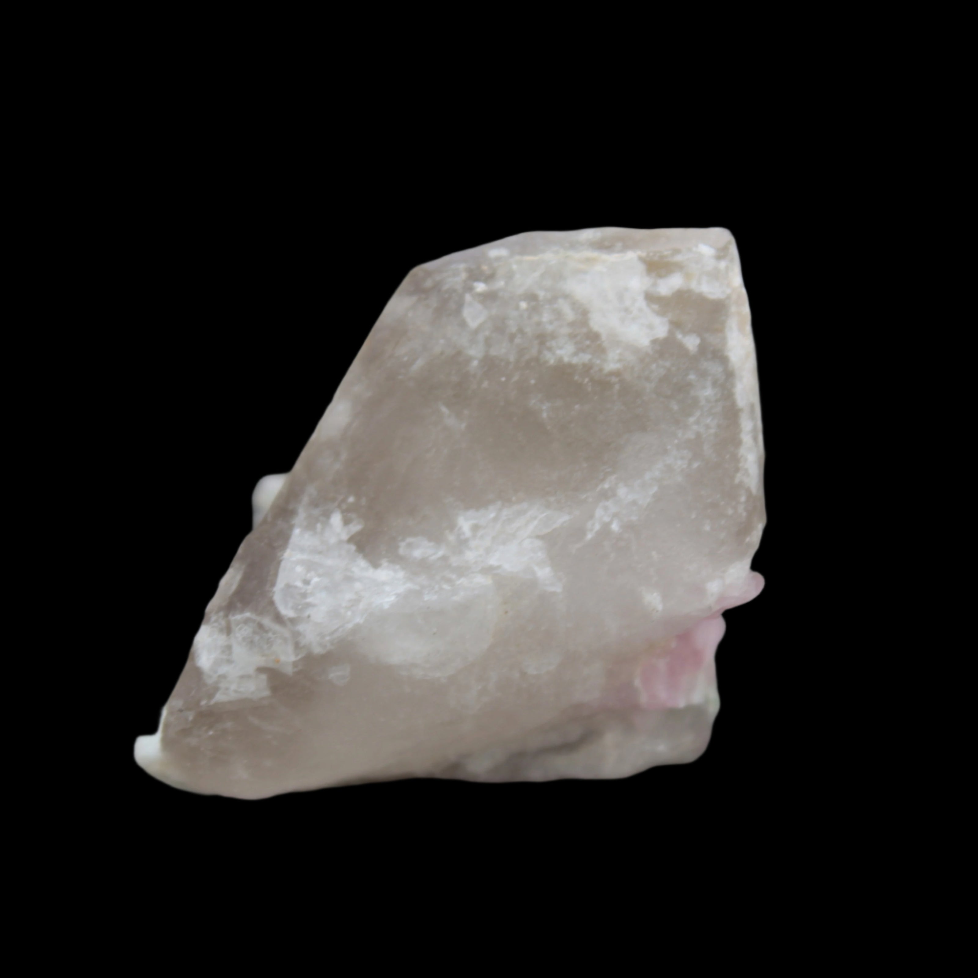 Pink Tourmaline on Smoky Quartz crystal from Afghanistan 112.8ct 22.56g Rocks and Things