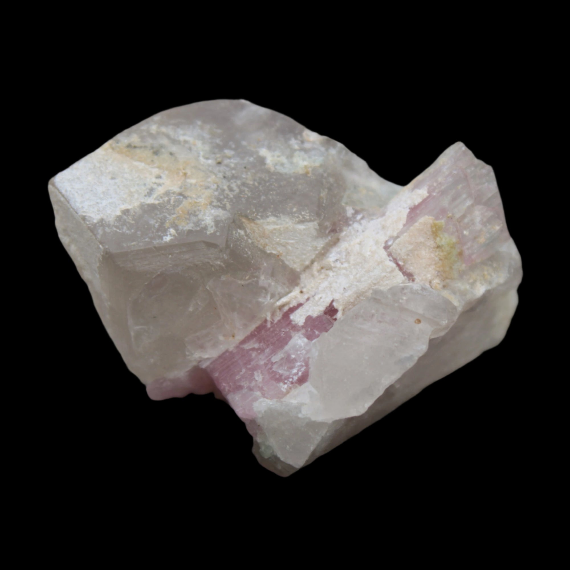 Pink Tourmaline on Smoky Quartz crystal from Afghanistan 112.8ct 22.56g - Rocks and Things Store