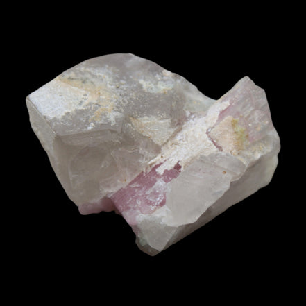 Pink Tourmaline on Smoky Quartz crystal from Afghanistan 112.8ct 22.56g - Rocks and Things Store
