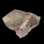 Pink Tourmaline on Smoky Quartz crystal from Afghanistan 112.8ct 22.56g in sunshine - Rocks and Things Store
