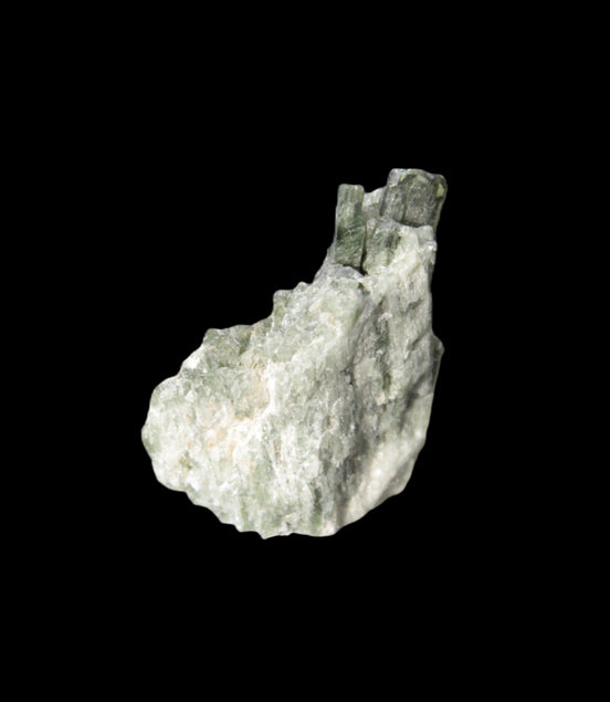 Green Tourmaline cluster from Afghanistan 30.5ct 6.1g - Rocks and Things Store