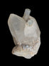 Terminated Aquamarine crystal pair in twinned Quartz crystal 57.6ct 11.5g - Rocks and Things Store
