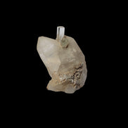 Terminated Aquamarine crystal pair in twinned Quartz crystal 57.6ct 11.5g - Rocks and Things Store