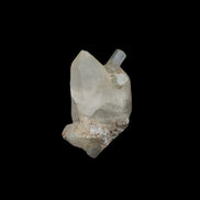 Terminated Aquamarine crystal pair in twinned Quartz crystal 57.6ct 11.5g - Rocks and Things Store