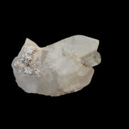 Terminated Aquamarine crystal pair in twinned Quartz crystal 57.6ct 11.5g - Rocks and Things Store