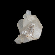 Terminated Aquamarine crystal pair in twinned Quartz crystal 57.6ct 11.5g - Rocks and Things Store