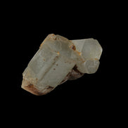 Clear terminated Aquamarine crystal cluster with Muscovite from Afghanistan in sunshine 13.1g - Rocks and Things Store