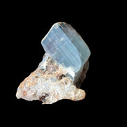 Green multi-coloured Tourmaline crystal in matrix from Skardu, Pakistan 96.6ct 19.3g in sunshine - Rocks and Things Store