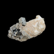 Terminated Aquamarine crystals in Feldspar matrix from Afghanistan 145ct 29.0g - Rocks and Things Store