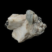 Terminated Aquamarine crystals in Feldspar matrix from Afghanistan 145ct 29.0g - Rocks and Things Store
